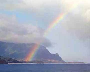 Bali Hai Rainbow. Kauai. Hawaii.