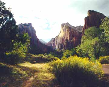 Click for Images from Zion National Park